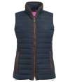 BK529 2377 Brook Taverner Ladies Madison Quilted Gilet Navy colour image